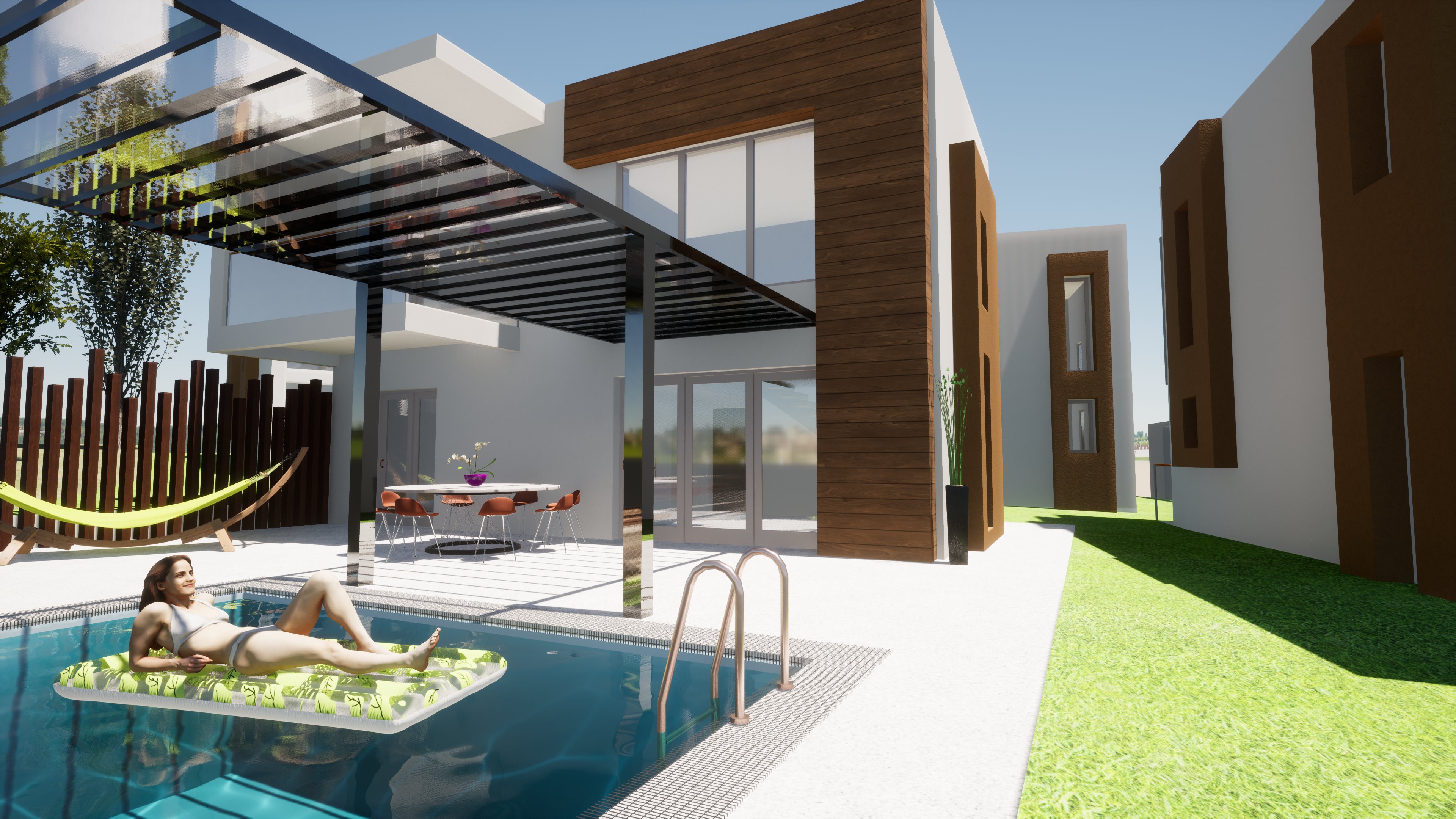 Anassa Lemnos — pool villa exterior